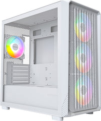 White Gaming Pc Ryzen 5 7500f intel ARC B580 12GB DDR5 6000MHz