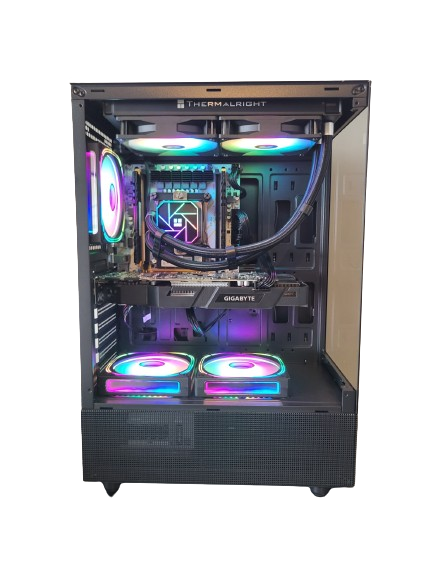 wassergekühlter Gaming Pc Ryzen 7 7800X3D 8x 5,0GHz RX 7900 16GB 32GB DDR5