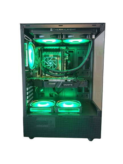 wassergekühlter Gaming Pc Ryzen 7 7800X3D 8x 5,0GHz RX 7900 16GB 32GB DDR5