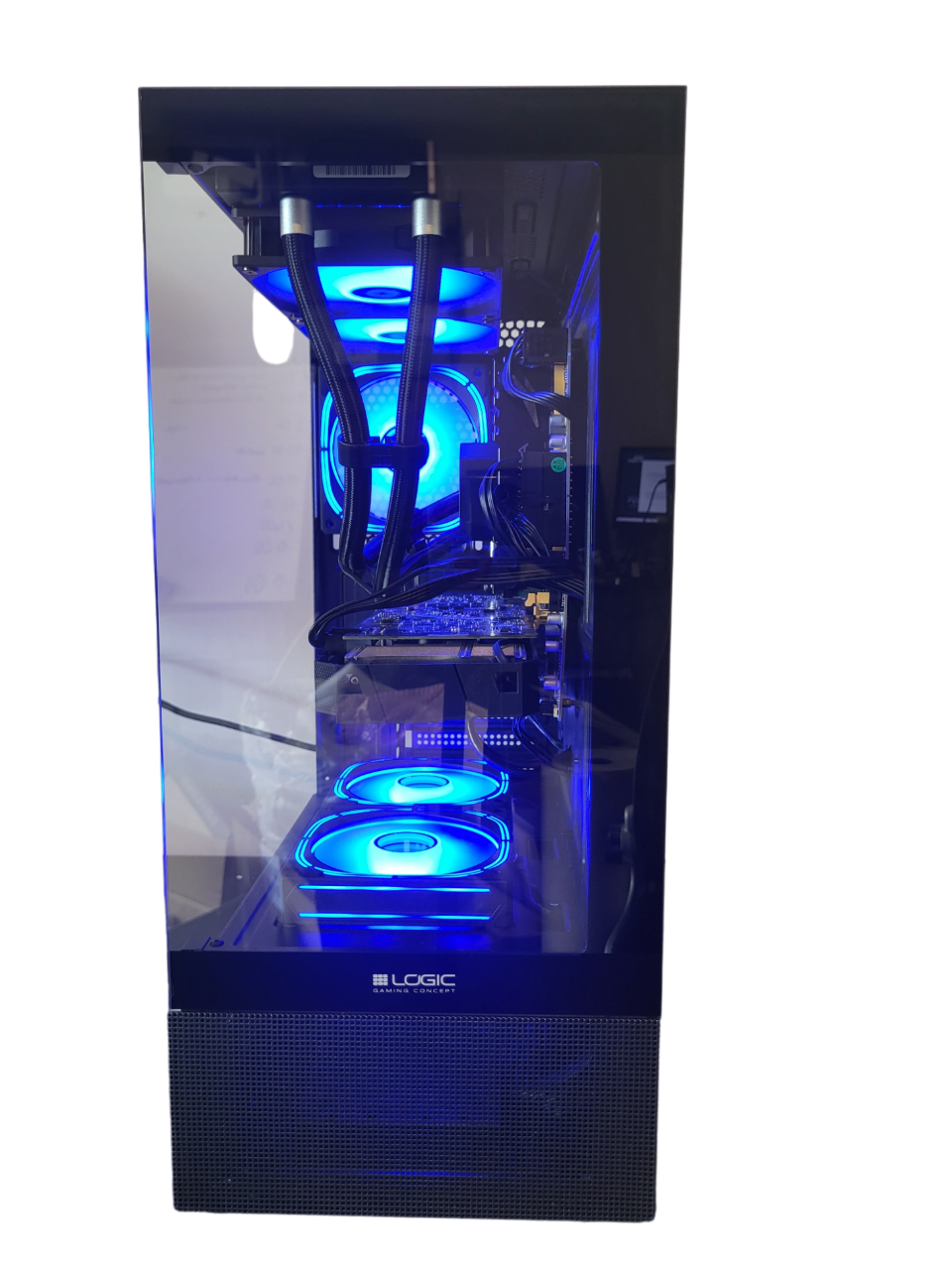 wassergekühlter Gaming Pc Ryzen 7 7800X3D 8x 5,0GHz RX 7900 16GB 32GB DDR5