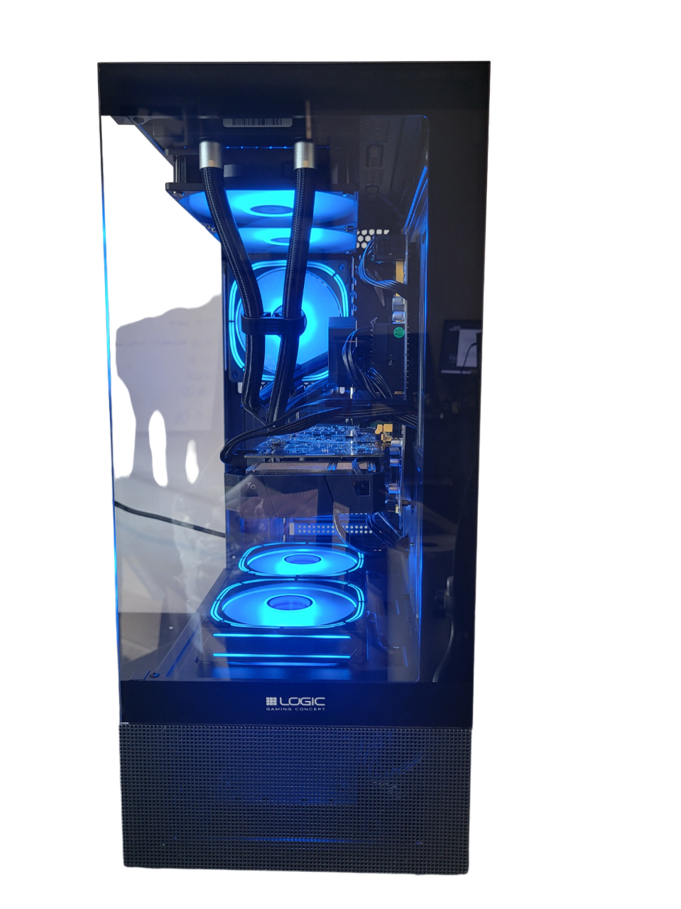 wassergekühlter Gamer Gaming Pc i7 RTX 3050 8GB 32GB DDR4 1TB SSD