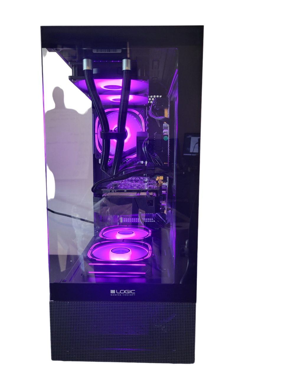 wassergekühlter Gaming Pc Ryzen 7 7800X3D 8x 5,0GHz RX 7900 16GB 32GB DDR5