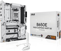 White Gaming Pc Ryzen 5 7500f intel ARC B580 12GB DDR5 6000MHz