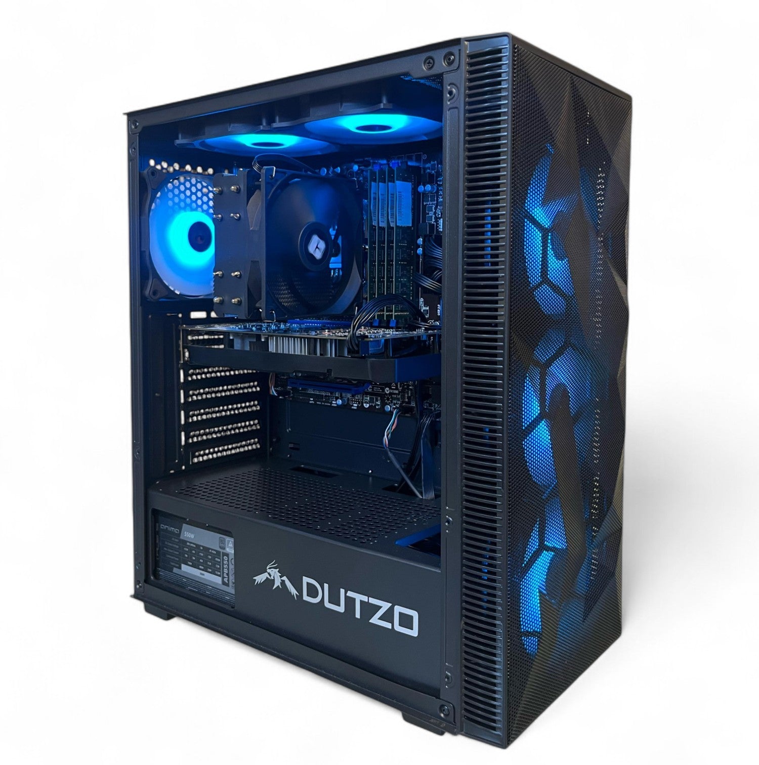 Gamer Gaming Pc - Ryzen 5 5500 - AMD RX 6600 8GB - B450 Mainboard