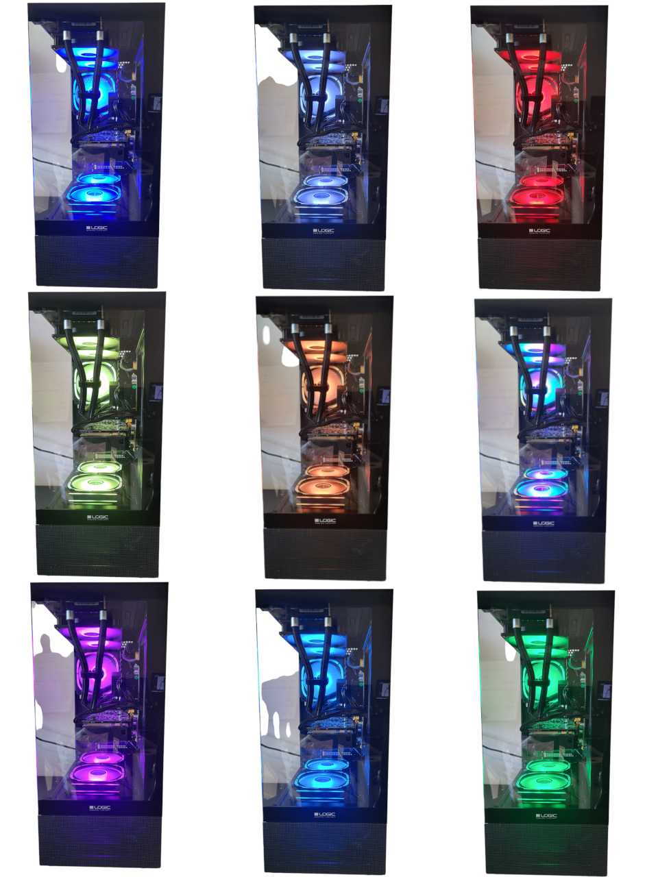 wassergekühlter Gaming Pc Ryzen 7 7800X3D 8x 5,0GHz RX 7900 16GB 32GB DDR5