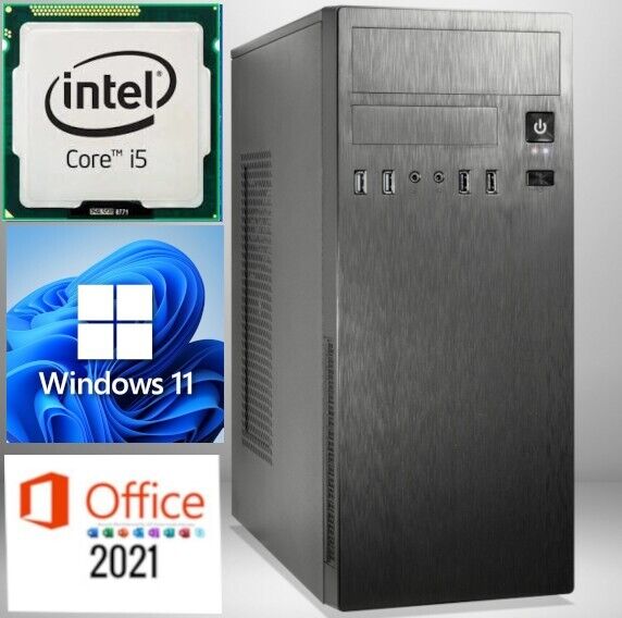 Windows 11 Business PC Intel i5 4x 3.70GHz 16GB RAM 512GB SSD Computer Multimedia